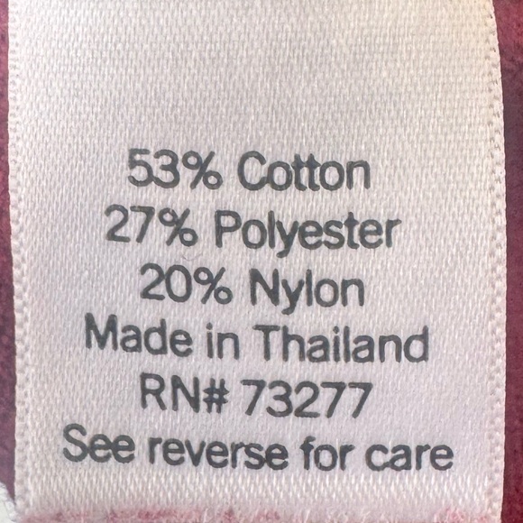 Croft & Barrow Collared Sweater XXL Oversized Rugby Knit Burgundy 3/$15 - Picture 7 of 9